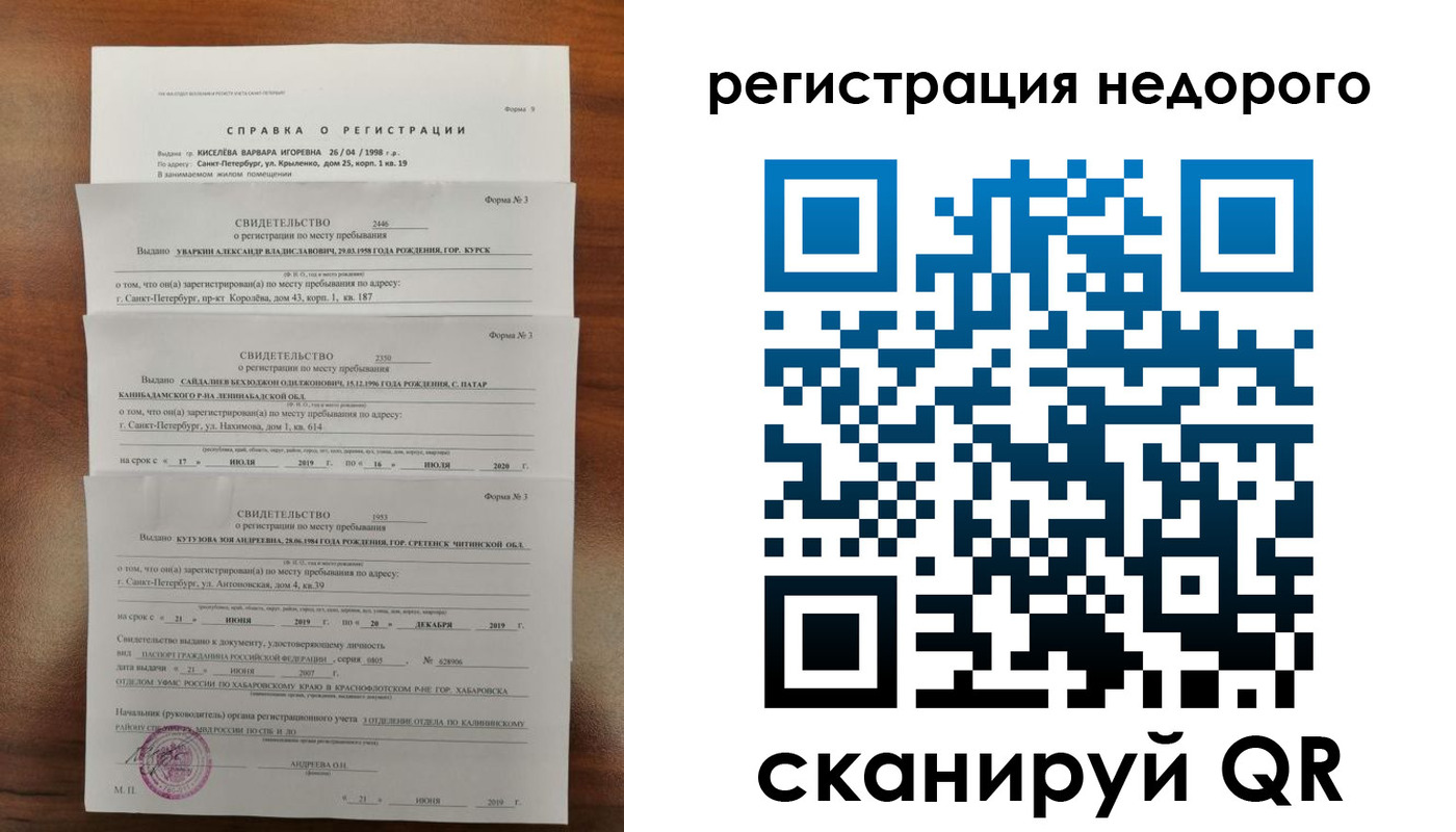 временная регистрация купить в Красновишерске